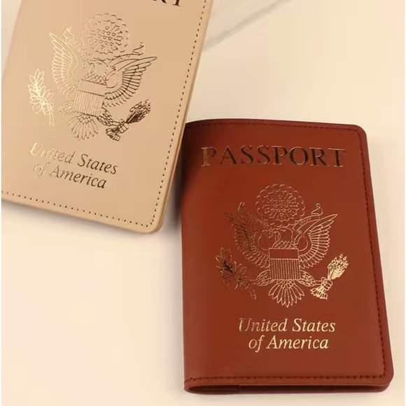 PASSPORT HOLDER BROWN - Picture 3 of 8